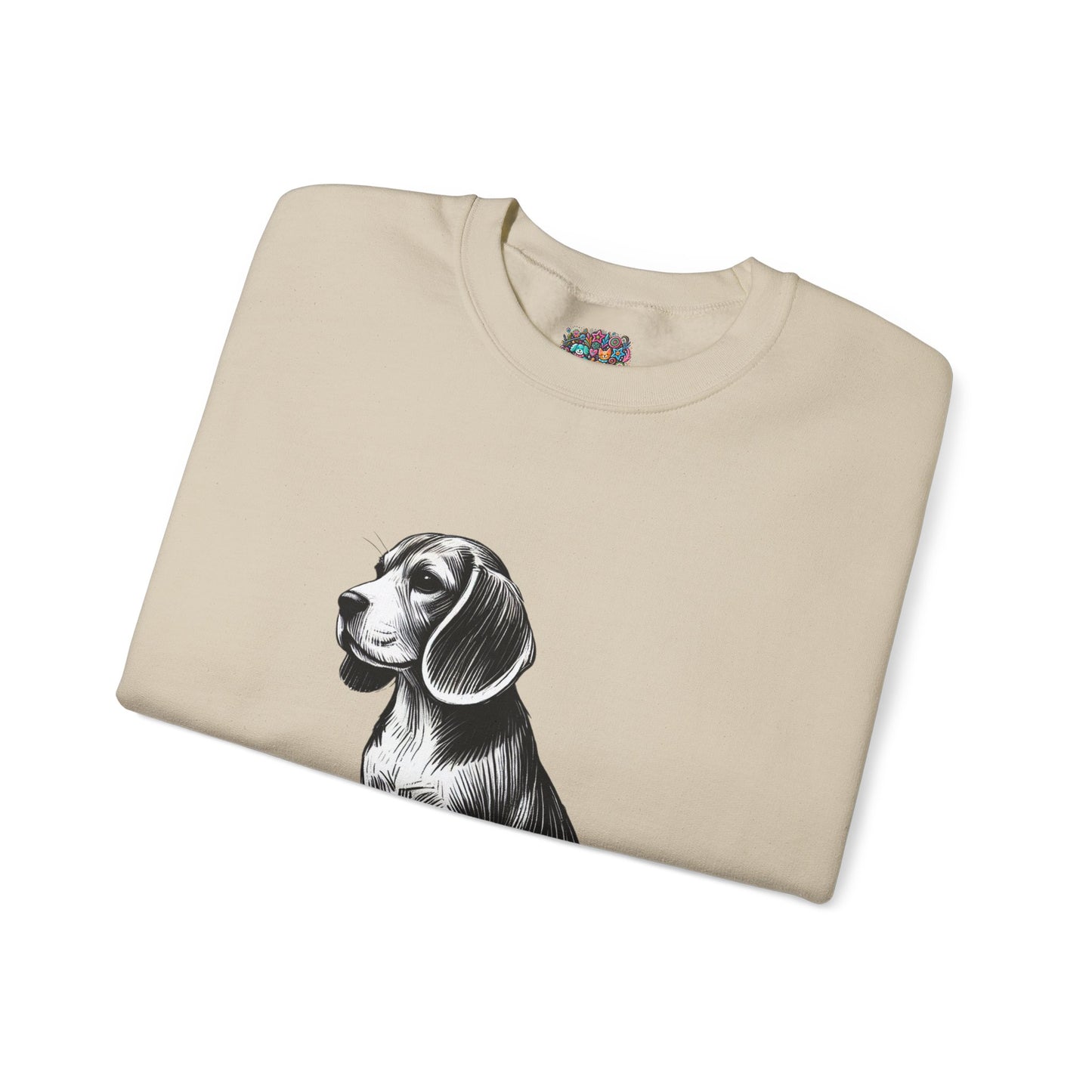 Beagle Rescue Sweatshirt — "thank u 4 saving an animal" | Rescue Donation Pet Apparel
