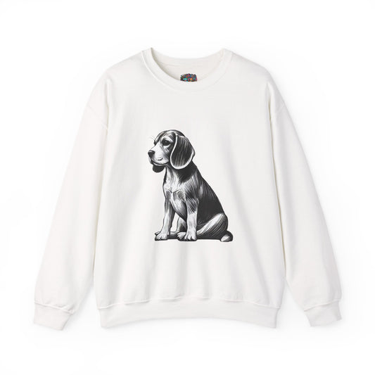 Beagle Rescue Sweatshirt — "thank u 4 saving an animal" | Rescue Donation Pet Apparel