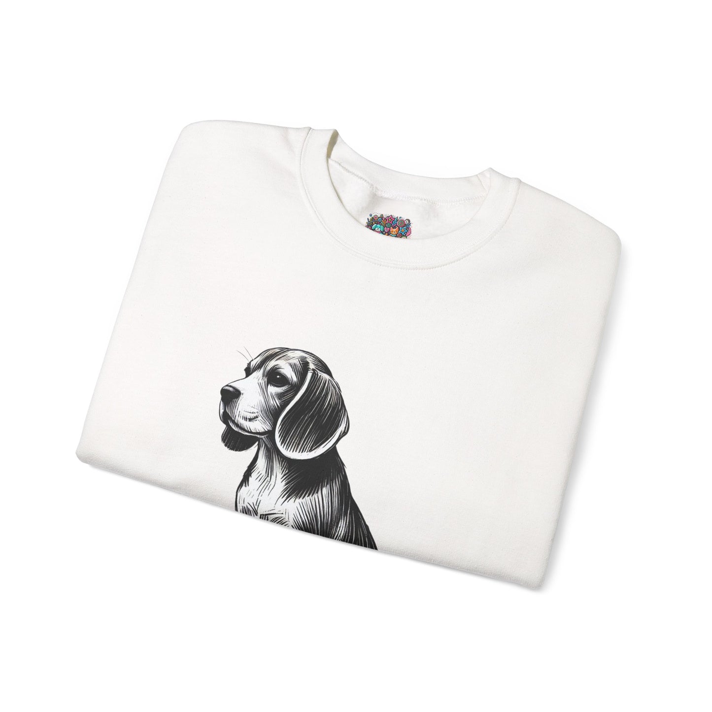 Beagle Rescue Sweatshirt — "thank u 4 saving an animal" | Rescue Donation Pet Apparel