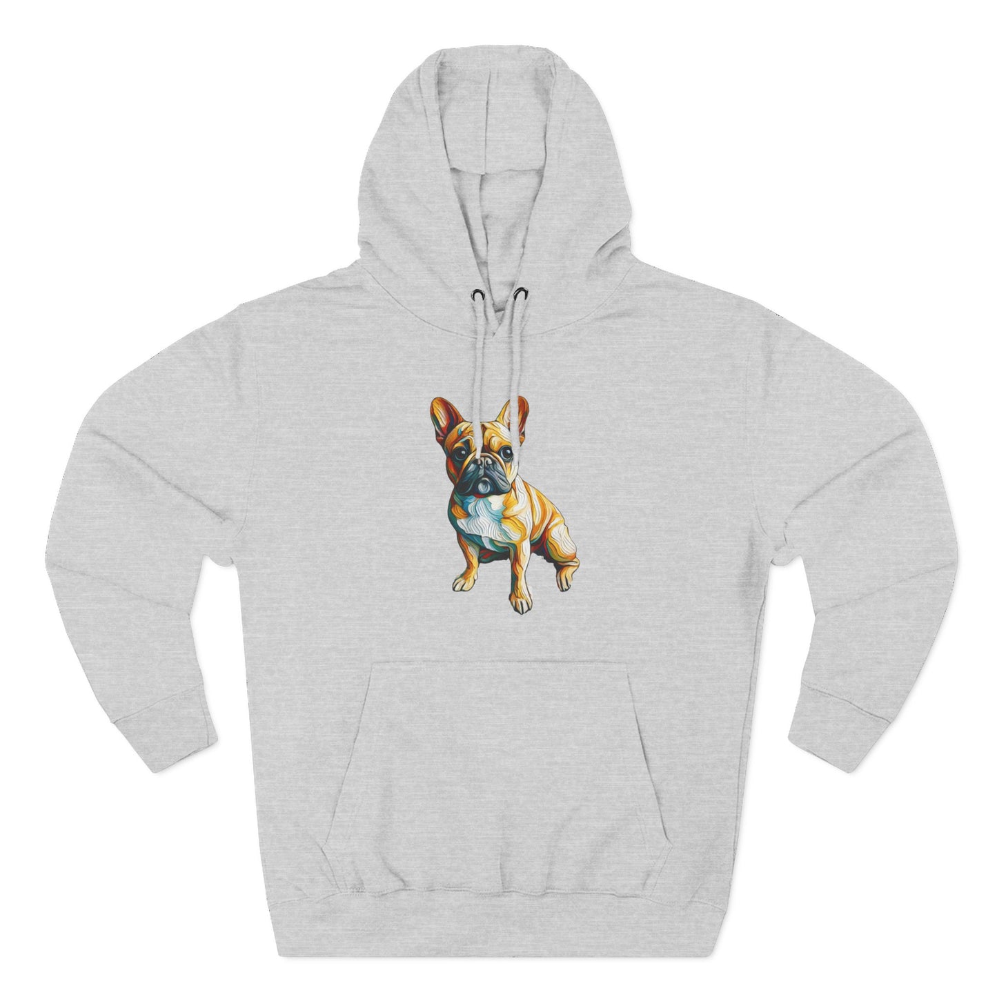 French Bulldog Rescue Hoodie - "Thank u 4 saving an animal" | Cute Dog Fleece Pullover