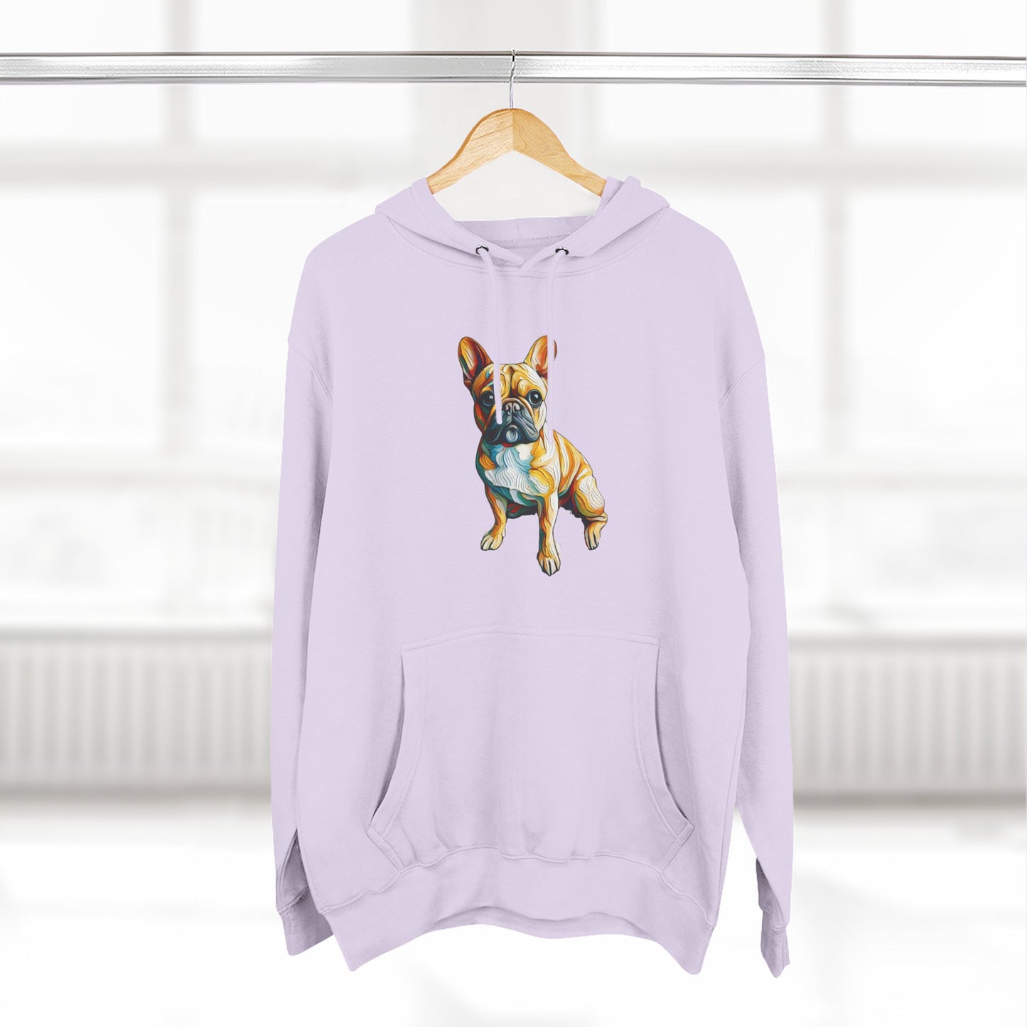 French Bulldog Rescue Hoodie - "Thank u 4 saving an animal" | Cute Dog Fleece Pullover