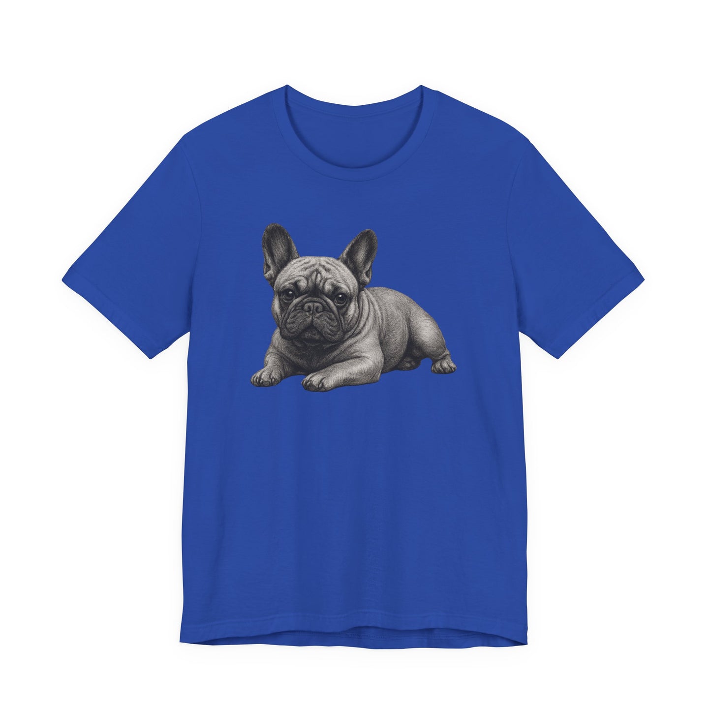 French Bulldog Graphic Tee — Realistic Pup Illustration T-Shirt