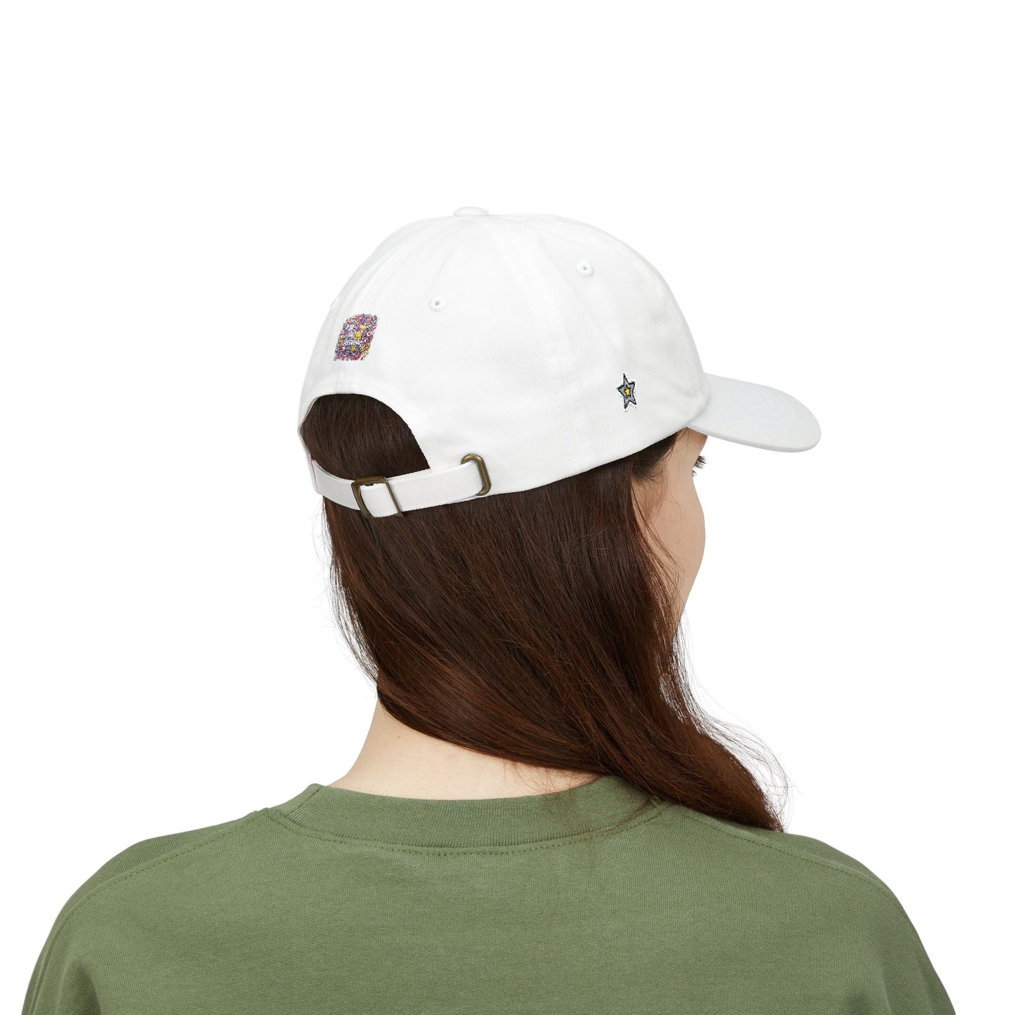Dad Cap — Cute Orange Kitten Embroidered Hat