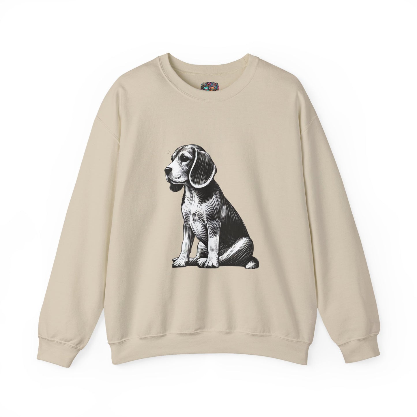 Beagle Rescue Sweatshirt — "thank u 4 saving an animal" | Rescue Donation Pet Apparel