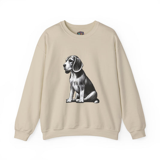Beagle Rescue Sweatshirt — "thank u 4 saving an animal" | Rescue Donation Pet Apparel