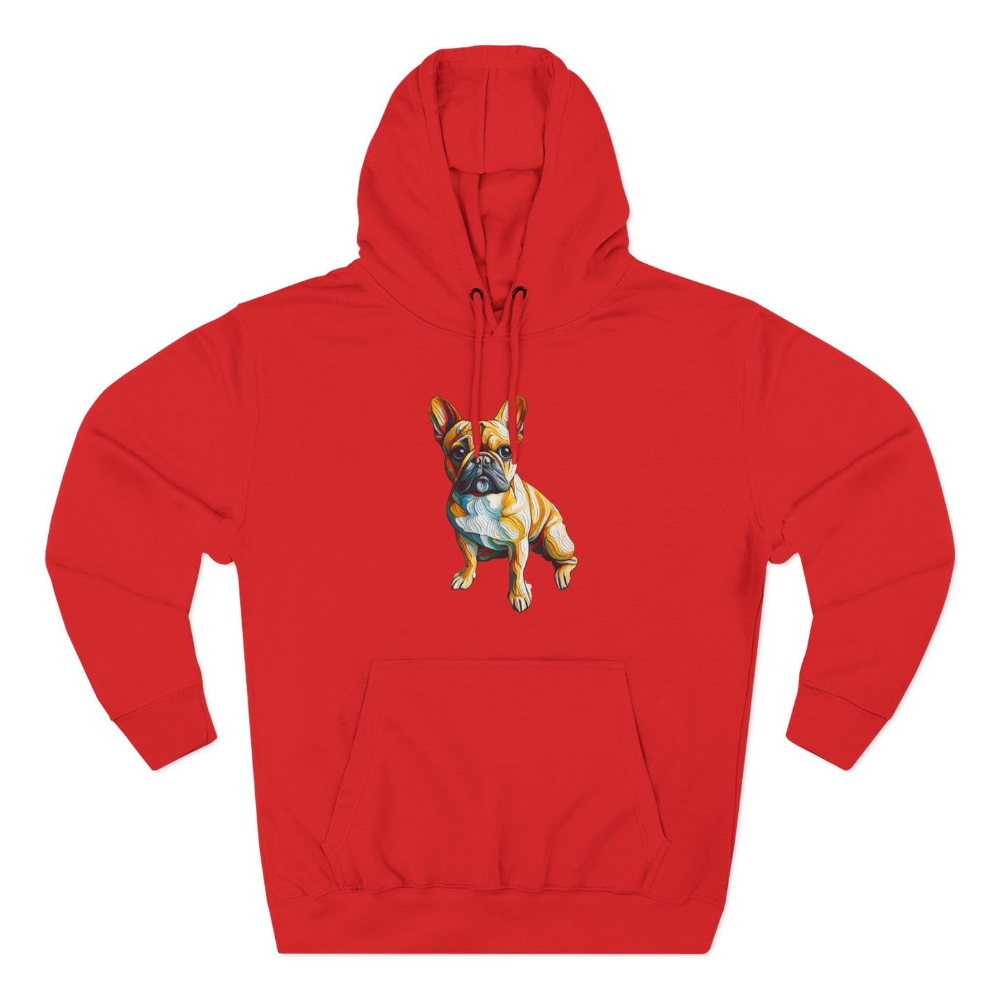 French Bulldog Rescue Hoodie - "Thank u 4 saving an animal" | Cute Dog Fleece Pullover