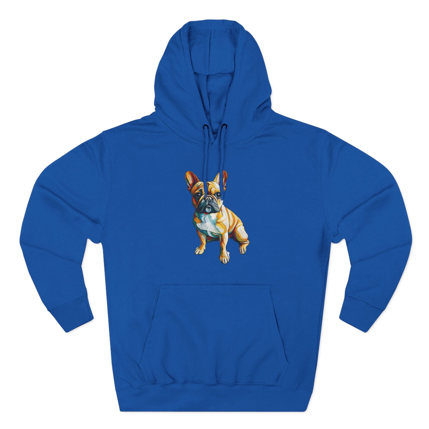 French Bulldog Rescue Hoodie - "Thank u 4 saving an animal" | Cute Dog Fleece Pullover