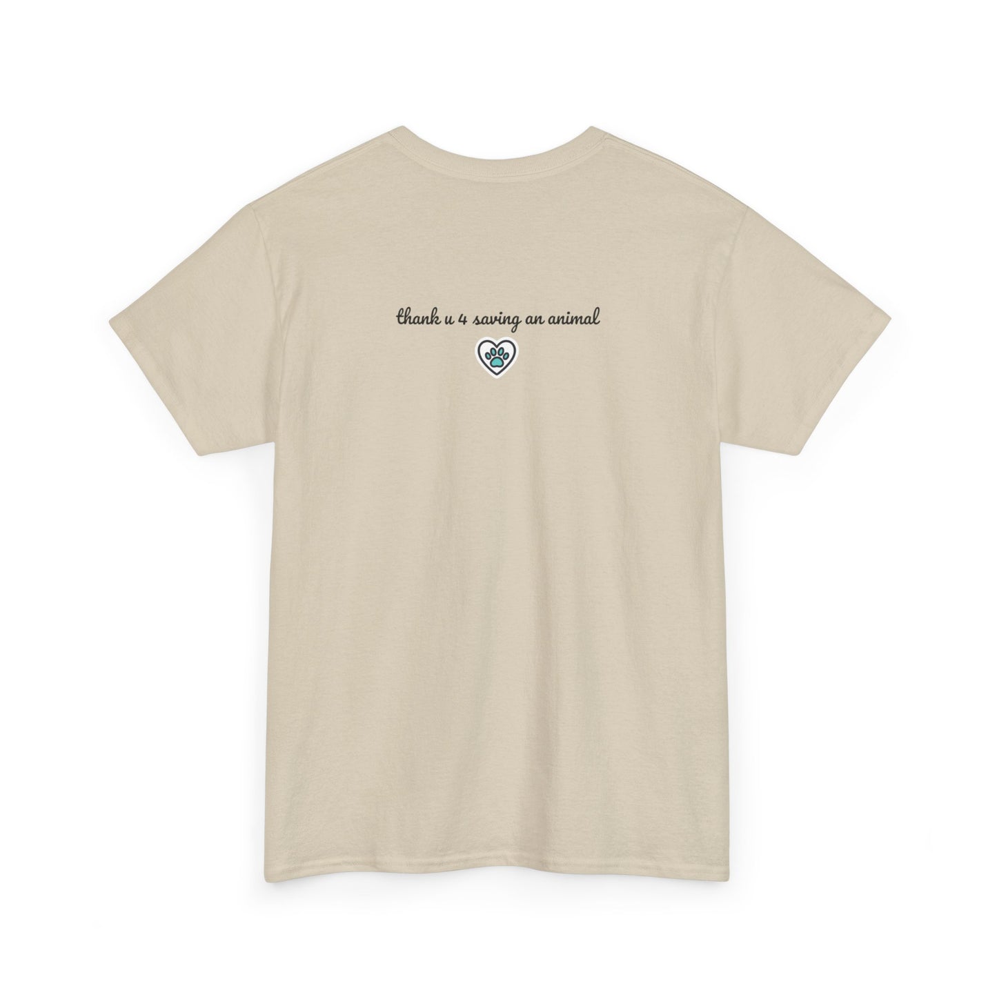 Floral Cat T‑Shirt — Colorful Flower Silhouette Tee ("There is a person in animal" back text)