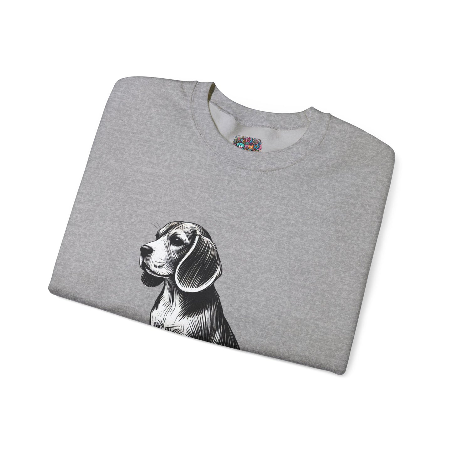 Beagle Rescue Sweatshirt — "thank u 4 saving an animal" | Rescue Donation Pet Apparel